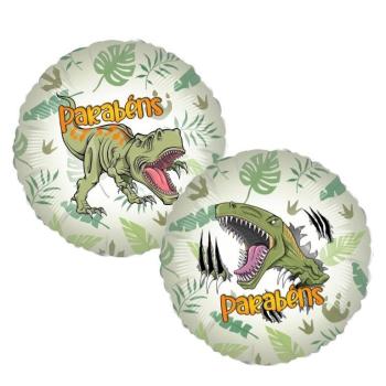 18" Jurassic Party Foil Balloon - Congratulations