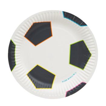 Party Champions Recyclable Football Plates Talking Tables
