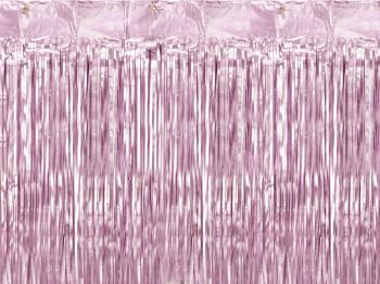 Baby Pink Party Curtain