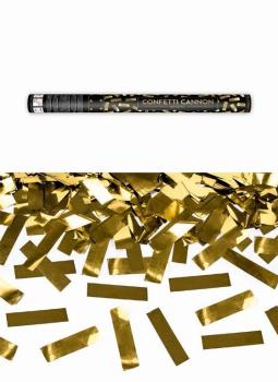 Metallic Gold Confetti Tube 60cms