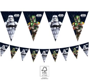 Star Wars Galaxy Paper Wreath Decorata Party