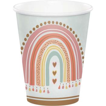 Boho Rainbow Cups Creative Converting
