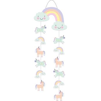 Unicorn and Rainbow Pendants Folat