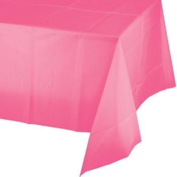 Plastic Tablecloth - Pink