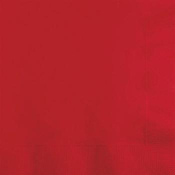 20 Guardanapos - Vermelho