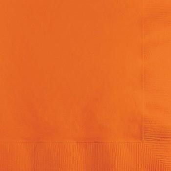 20 Napkins - Orange Creative Converting