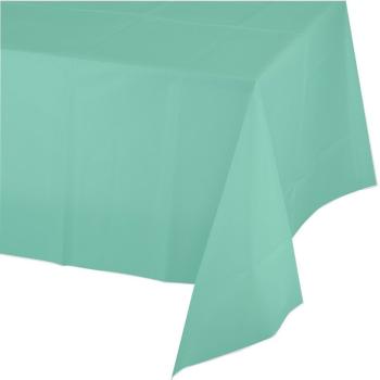 Plastic Tablecloth - Mint Green