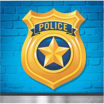 Small Police Party Napkins Creative Converting