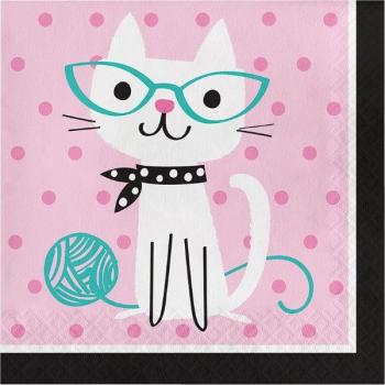Purrfect Party Cat Napkins Creative Converting