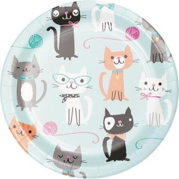 Cat Purrfect Party Small Plates Creative Converting