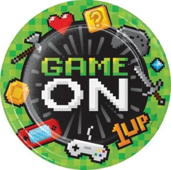 23cm Gaming Party Plates Creative Converting