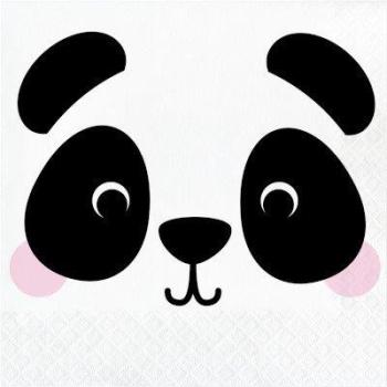 Panda Face Napkins Creative Converting