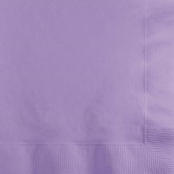 50 Small Napkins - Lilac Creative Converting