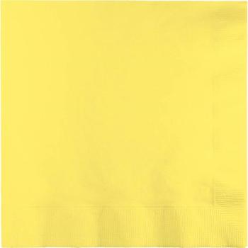 50 Guardanapos - Amarelo