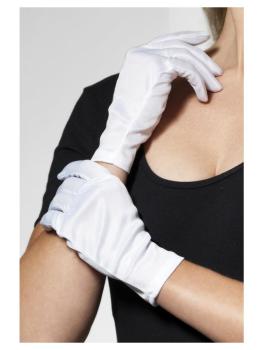 Short Gloves - White