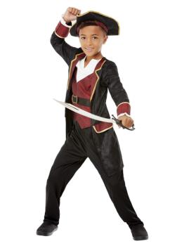Pirate Swordsman Boy Costume - 3-4 Years Smiffys