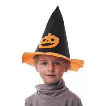 Witch Hat with Pumpkin