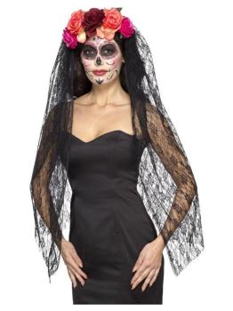 Day of the Dead Deluxe Veil