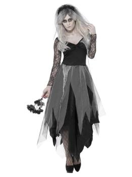 Phantom Black Bride Costume - S