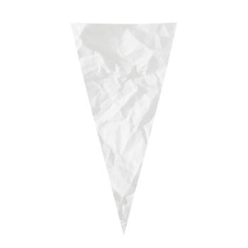 10 bolsas de conos transparentes