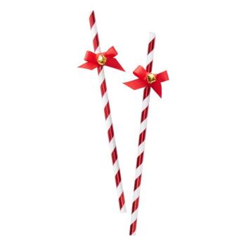 Christmas Straws with Bells GingerRay