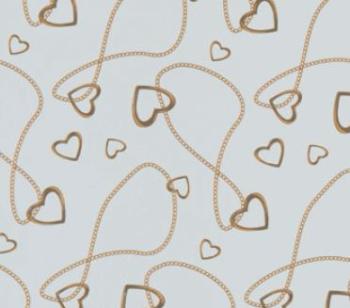 Thread Wrapping Paper Roll with Heart - White Background XiZ Party Supplies