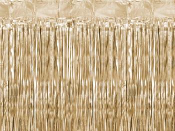 Old Gold Party Curtain PartyDeco