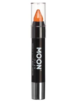 Neon UV Glitter Pencil - Orange Moon