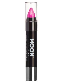 Neon UV Glitter Pencil - Magenta