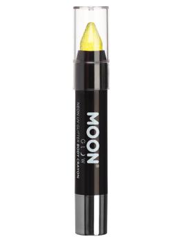 Neon UV Glitter Pencil - Yellow Moon