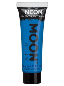 Pintura facial UV neón - Azul