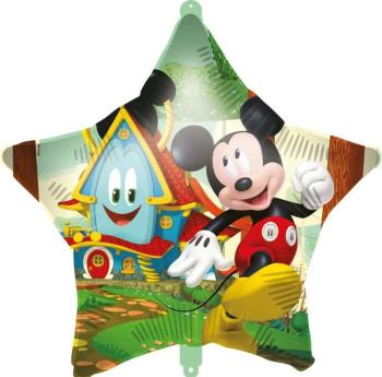 18" Mickey Mouse Star Foil Balloon with Weight Decorata Party