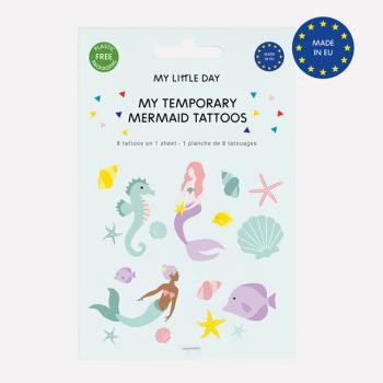 Sea Mermaid Tattoos My Little Day