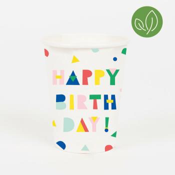 Happy Birthday Sprinkles Cups