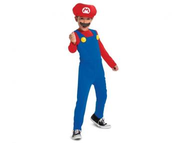 Super Mario Costume - 4-6 Years Disguise