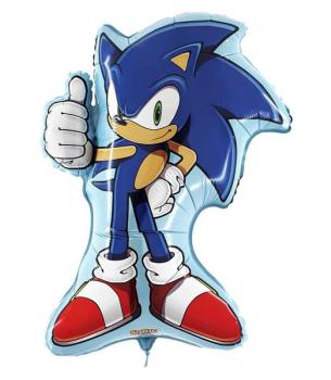 33" Sonic The Hedgehog Foil Balloon Grabo
