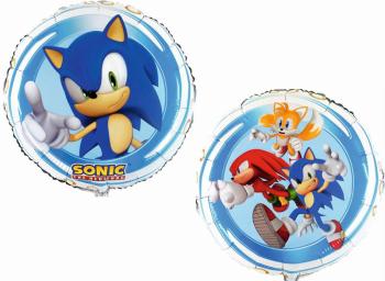 Balão Foil 18" Sonic, Knuckles e Tails
