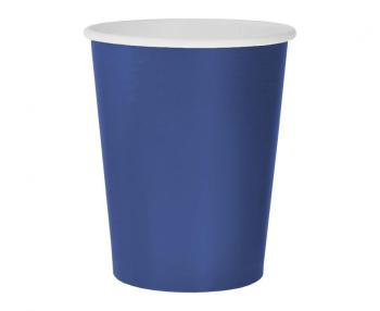 14 Cardboard Cups - Navy Blue