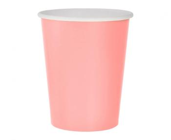 14 Cardboard Cups - Baby Pink
