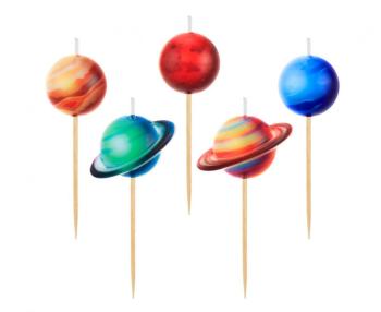 Planets Birthday Candles
