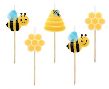 Bees Birthday Candles