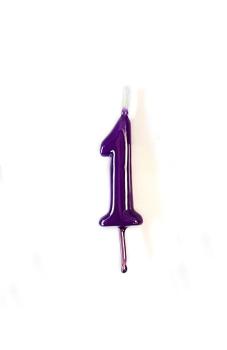 Candle 6cm nº1 - Purple
