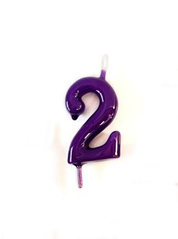 Candle 6cm nº2 - Purple