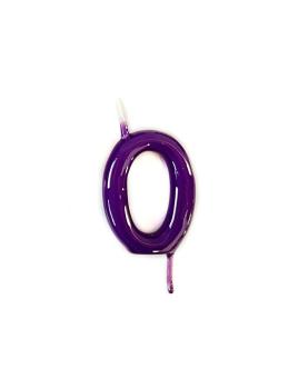 Candle 6cm nº0 - Purple VelasMasRoses