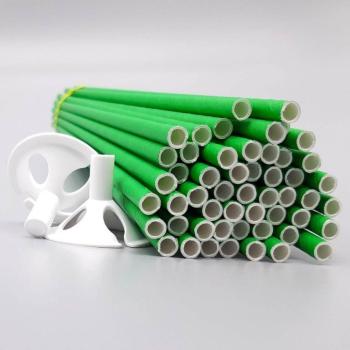 100 Varillas ecológicas para Globos - Verde XiZ Party Supplies