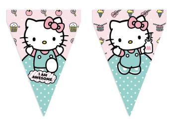 Grinalda Bandeiras Hello Kitty