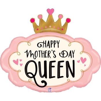 Foil Balloon 37" Mother´s Day Crown