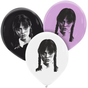Latex Balloons 30cm Wednesday Addams Family XiZ Party Supplies
