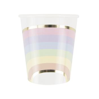 Matte Rainbow Cups