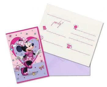 Minnie Junior Invitations Decorata Party